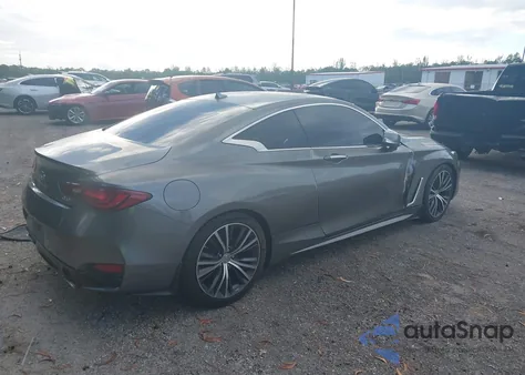2018 Infiniti Q60 3.0T Luxe z USA, uszkodzony, nr VIN JN1EV7EK7JM342536